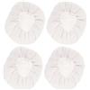 NIYANGLE Pindasweda 4 Palline da Massaggio Spa alle Erbe Thailandesi Massaggio Kit Dimensioni Portatili Rivestite in Cotone Bianco per Rilassamento Muscolare e Uso Spa