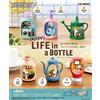 Re-Ment Japan NEW RE-MENT PEANUTS SNOOPY's LIFE in a BOTTLE BOX 6 varianti 6 pezzi