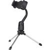 Generico Supporto Per Microfono Da Tavolo, Supporto Per Microfono Office - Piede Microfono Regolabile Con Clip, Supporto Per Microfono Tavolo Per Laptop Con Base Di Treppiedi Per Canto Di Karaoke, Matrim