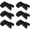 Generico Clip per microfono da bavero, clip per cravatta per microfono da bavero, 6 pezzi, per una presa sicura - Clip per microfono lavalier per insegnamento in classe, conferenze,