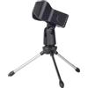 Generico Supporto Microfono Microfono Microfono In Microfono A Base Di Microfono Inebriante Per Cantare | Supporto Per Microfono Al Tavolo Per Laptop Con Base Di Treppiedi Per La Canzone Del Karaoke
