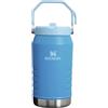 Stanley Iceflow Flip Straw 2.0 Jug 1.90L - 20 Ore Di Freddo - 4 Giorni Di Freddo - A Prova Di Perdite - Borraccia Acciaio - Senza BPA - Lavabile In Lavastoviglie - Bottiglia Termica Palestra - Azure
