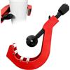 OKSTENCK Tagliatubi regolabile 2 ~ 4-4/5 (50-120 mm) Strumento manuale per tagliare tubi in alluminio con lama per tagliare tubi in plastica PPR PE