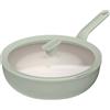 BERGHOFF BALANCE SAGE WOK ANTIADERENTE CON COPERCHIO 28 CM 3950455