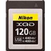Nikon Scheda di memoria Nikon XQD 64GB e 120GB Nera MC-XQ64G MC-XQ120G dal...