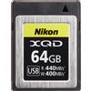 Nikon Scheda di memoria Nikon XQD 64GB e 120GB Nera MC-XQ64G MC-XQ120G dal...