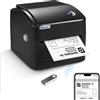 vretti Stampante per etichette WiFi & USB [2025] stampante per Nero USB+WIFI