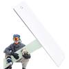 Generico Raschietto per da Sci - Dispositivo per Rimuovere La da Snowboard per Tavola Acrilica Resistente, Strumento per La Pulizia della Base dello Sci di Precisione | Portatili E Compatti