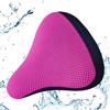 Generico Coprisedile Per Bici - Cuscino Per Sella In Rete Da 20x23 Cm, Protettore Per Sedile Comfort Antiscivolo Da 0,12 Kg | Di Isolamento Traspirante 3D, Riduce La Pressione Attraverso Il Supporto Ae