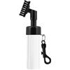 Meichoon Spazzola per la pulizia delle mazze da golf, setole in nylon, design con clip retrattile, con serbatoio dell'acqua da 113,4 g, kit di pulizia per uomini e donne, TP19White