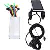 Generic Kit Controller per Bici Elettrica 500 W Senza Spazzole con Display LCD Avanzato per Spostamenti Quotidiani, Materiali Durevoli e Resistenti All'acqua