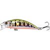 Zpengtai Esche Da Pesca 1 pz 5,8 cm,4 g esca affondante minnow esche da pesca dura nera wobbler attrezzatura(007)