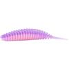 Zpengtai Esche Da Pesca Supercontinent Worm Bait Esca morbida Esche da pesca con odore di pesce alla carpa artificiali for la al black bass(B-1,49mm20pcs)