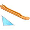 Generic Copper Foil Hand Foiler - Stained Glass Handy Foiler Tool, Stainless Steel Rollers, Stained Glass Hand Foiler Tool, Upgraded Hand Foiler for 7/32 Copper Foil Tape
