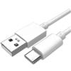 OPPO CAVO DATI E RICARICA Type C ORIGINALE SUPERVOOC 100CM DL122 10A WHITE BULK PER SMARTPHONE