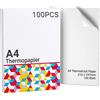 Itari Carta termica A4 per stampante portatile M08F-A4, compatibile con Brother PJ762/