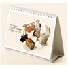 Hagoromo Giappone NUOVO calendario da scrivania Hagoromo MINIATURE LIFE 2024 inizio ap...