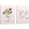 NLKTIYC Picasso & Banksy pannelli artistici poster tela decorazione parete dipinti...