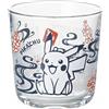 Kanesho Pottery Bicchiere in vetro Kaneshotouki Pokemon Pikachu 8 cm Kirie Design 140161...