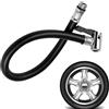Generic Tubo di Ricambio per Pompa 'Aria - Adattatore Multiuso per gonfiaggio Pneumatici per Auto, Moto, Camion e Biciclette | Tubo di prolunga di gonfiaggio per Pompa d'Aria