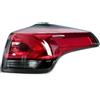 WYLWSHA Fanali Posteriori Per Toyota Per RAV4 2016 2017 2018 Fanale Posteriore Esterno, Luce Di Direzione Posteriore, Luce Freno, Luce Di Parcheggio, Luce Di Guida Gruppo Ottico Posteriore(Outer Right)