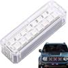 Generic Luci A LED Ad Energia Solare - Luci A LED Solari Per Auto, Luci Lampeggianti, Luci Per Moto | Luci Ausiliarie A LED Impermeabili, Luci A LED Per Fuoristrada, Luci Per Moto, Anti Collisione Per Auto