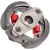 Akozon Pochette per Bici Tascabile, Frizione Pocket Bike in Alluminio ATV Robusto per 2 Tempi Mini Moto ATV Quad 4 Ruote Dirt Bike