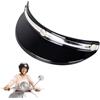 Nuyhadds Protezione Per Cappello Da Moto - Protezione Per Visiera Per Casco Da Moto, Protezione Per Attacco Solare Per Casco | Visiera Parasole Con Design A Tripla Clip, Per Casco In Stile Retrò Faci