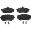 FERODO Kit pastiglie freni Anteriore non predisposto per visualizzazione avviso usura con accessori FDB775 Compatibilità con VW Golf 3 1H1 Golf 2 19E, 1G1, AUDI A4 Sedan 8D2, B5 A4 Avant 8D5, B5, SEAT