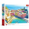Trefl - La pittoresca cittadina di Vernazza, Liguria, Italia - 1000 pezzi - Puzzle fai da te, intrattenimento creativo, puzzle classico per adulti e ragazzi dai 14 anni in su
