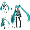 Tongyundacheng Figura di Miku in azione, modello di figure di Miku Anime Kawaii, accessori intercambiabili e mobili, decorazione da collezione in PVC, 14 cm