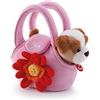 Trudi Cagnolino nella Borsetta Animali Peluche in Borsetta Fashion trasportabili. Idea Regalo alla Moda | 11x19x19cm Taglia XS Fashion Pets | Modello 29728