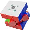 Moyu RS3M V5 SE SpeedCube 3x3 Cubo, Professional 3x3x3 rs3mv5 Magnetic Master Cube Stickerless Magic Cube, Puzzle Game for Speed Cuber, Gift for Adults and Children（Dual-Adjustment Version)