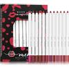Generic Matita Labbra - Matita Labbra | Set Di 12 Matite Per Labbra Opache, Matite Per Trucco Labbra Opache Naturali Lucidalabbra Nude Impermeabile Per Ragazze E Donne