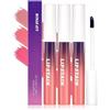 YIMVUNZ 3 Pezzi Tinta Labbra Peel Off, Set Labbra Semipermanente Impermeabile a Lunga Durata, Lip Stain Peel Off in 3 Sfumature di Rosa (Light Pink, Cool Rose, Hot Pink)