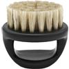 Generic Spazzola per barba rotonda - Spazzola per modellare la barba vintage con manico,Styling dei capelli per il viso per applicazione di olio e balsamo, adatto a casa, in viaggio e al barbiere