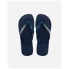 Havaianas Brasil Logo M - Infradito - Uomo - Blu