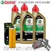 Castrol - HIFLO - NGK Tagliando KTM Adventure 790 R Rally 2020 Kit Olio Castrol Racing Filtro Candele