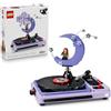 LEGO Editions La Mezzaluna del Concerto di Olivia Rodrigo - Kit di Modellismo con Giradischi, Vinile e Minifigure - Decorazione da Cameretta - Regalo per Ragazze, Ragazzi e Fan da 14 Anni in su 43029