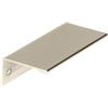 Amerock Edge Pull 3 in (76 mm) Maniglie Mobili, Centralino per Armadietto in Nichel Lucido, Confezione da 10