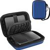 ProCase Custodia Hard Disk Esterno 2.5, Custodia Rigida per HDD SSD TOSHIBA Western Digital Maxtor WD KESU Seagate My Passport Hitachi SanDisk Canvio Basics 500G 1TB 2TB 3TB 4TB, Grande -Blu Marino