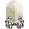 ROSSI ITALIA Srls FARMA BIJOUX CERCHI 5 SFERE SILVER