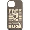 Funny Retro Wrestling Grappling Sport Fi Custodia per iPhone 13 Citazione abbracci gratis Wrestling classico Wrestler professionista