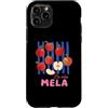 Cute Fun Italian Italy Summer Lover Vibe Custodia per iPhone 11 Pro La Vita Mela Mela Vita Retro Vintage Mele Frutta Italiana