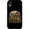 Disclosure Humor Sasquatch Aliens UAP Ki Custodia per iPhone XR Bigfoot Alien Forest Ranger Friends - Divertente esploratore di Cryptid