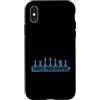 Chess King Strategy Brain Training Board Custodia per iPhone X/XS Scegli le figure degli scacchi delle armi