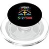 Divine Calculations Gesù Matematica Pani e Pesci Miracolo Fede PopSockets PopGrip per MagSafe