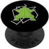 Paperfolding paper fold folding techniqu Paperfolding rana PopSockets PopGrip Adesivo
