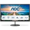 AOC MONITOR 31,5 LED IPS 16:9 2K QHD 250 CDM, DP/HDMI, MULTIMEDIALE - Q32V4
