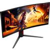 AOC G4 CU34G4 Monitor PC 86,4 cm (34") 3440 x 1440 Pixel Wide Quad HD LED Nero, Rosso, Monitor di gioco - CU34G4